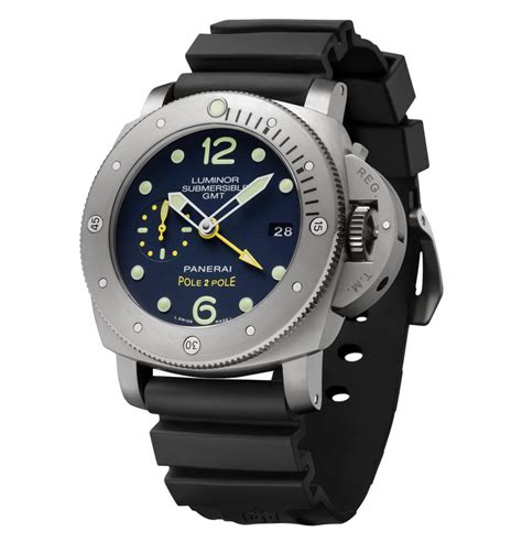 panerai pole2pole specifications|Panerai luminor submersible 1950.